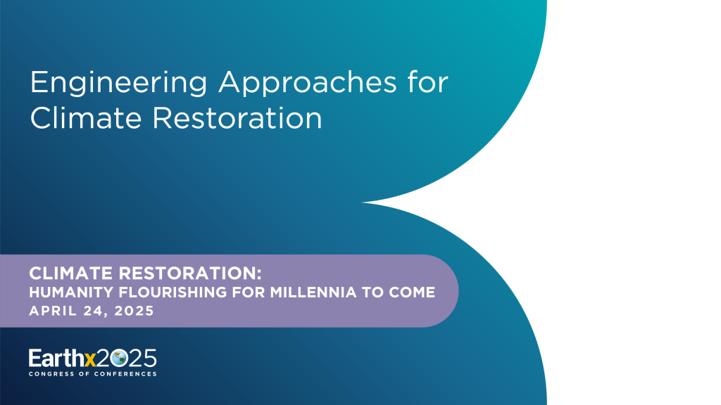 Engineering Approaches for Climate Restoration